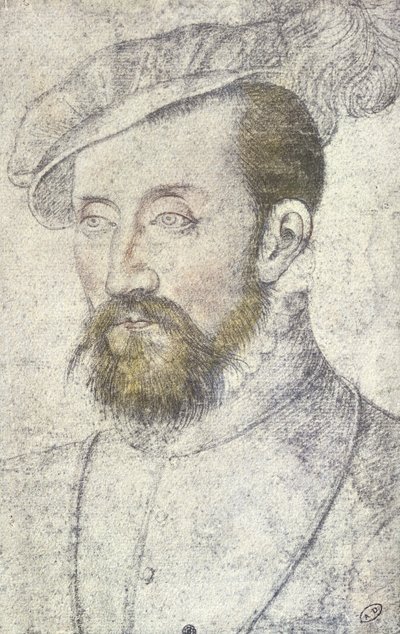 Antoine de Bourbon ca. 1560 door François Clouet